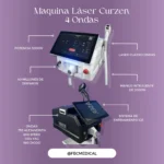 Máquina Láser - CURZEN LASER PLATINUM 4 ondas