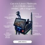 CURZEN LÁSER PLATINUM 2 EN 1 Diodo cuatro ondas + Pico segundo